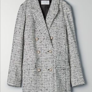 aritzia babaton Samuel tweed blazer jacket